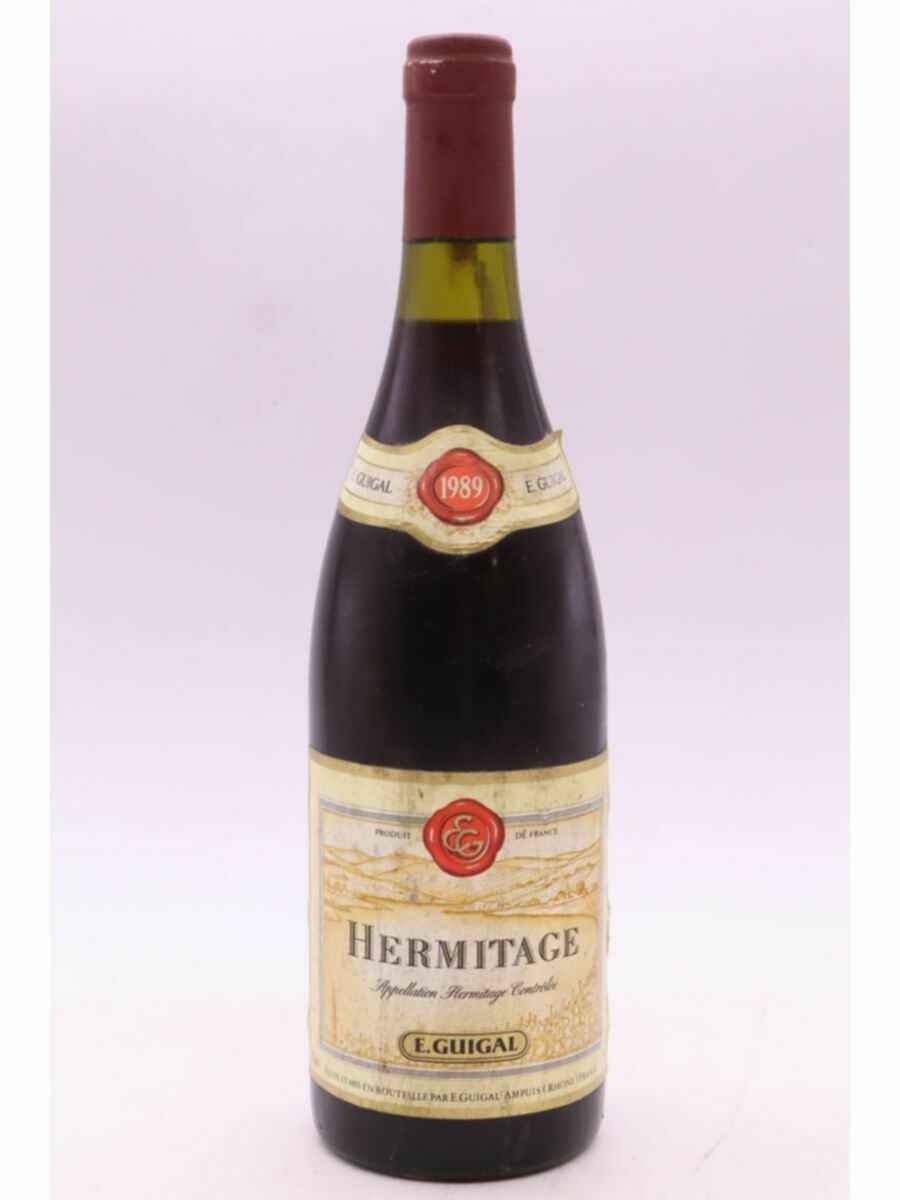 E.guigal Hermitage Rouge, 1989