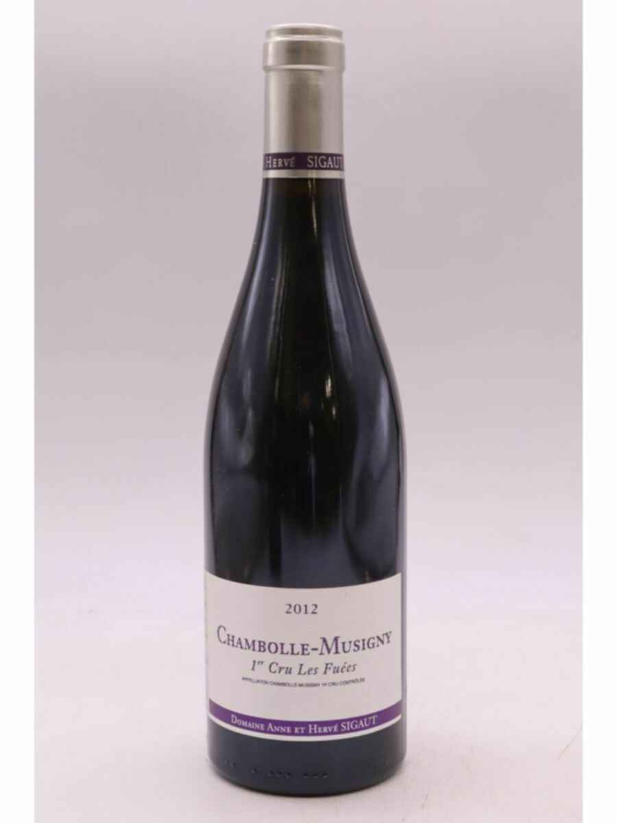 Anne Et Herve Sigaut Chambolle Musigny Les Fuees 1er Cru, 2012