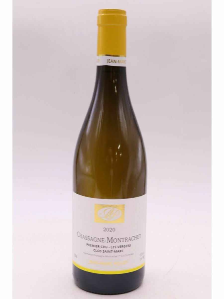 Jean Marc Pillot Chassagne Montrachet Les Vergers Clos Saint Marc 1er Cru, 2020