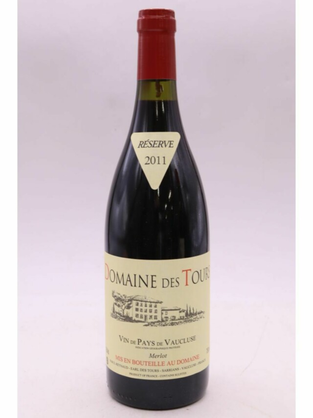 Rayas Domaine Des Tours  Vaucluse Merlot Reserve, 2011