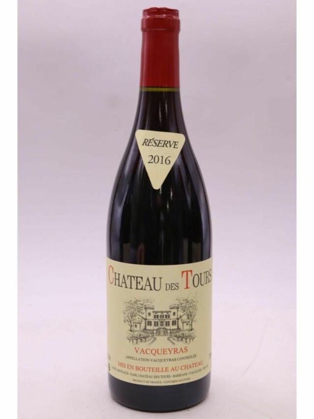 Rayas Chateau Des Tours Vacqueyras Rouge, 2016