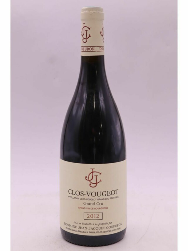 Jean Jacques Confuron Clos De Vougeot Grand Cru, 2012