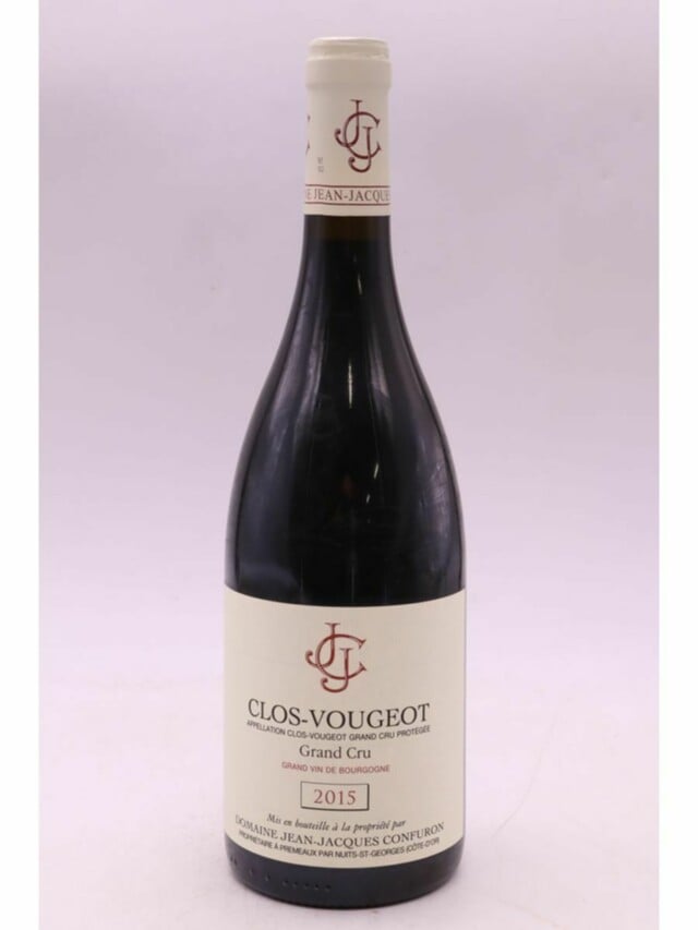 Jean Jacques Confuron Clos De Vougeot Grand Cru, 2015