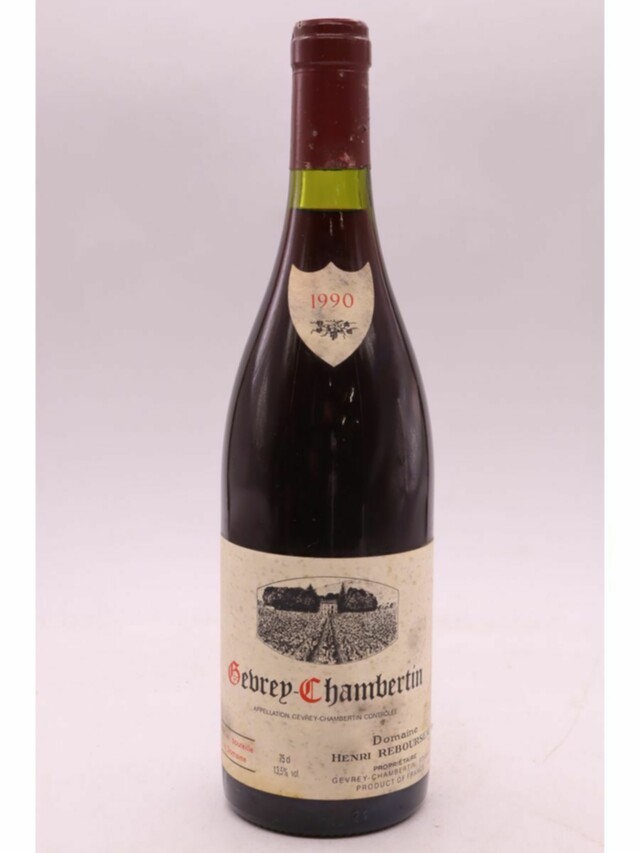 Henri Rebourseau Gevrey Chambertin, 1990
