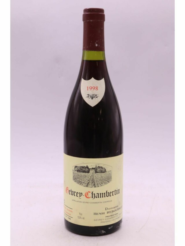 Henri Rebourseau Gevrey Chambertin, 1998