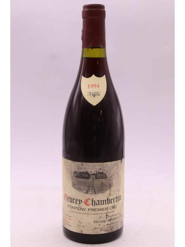 Henri Rebourseau Gevrey Chambertin Fonteny 1er Cru, 1994