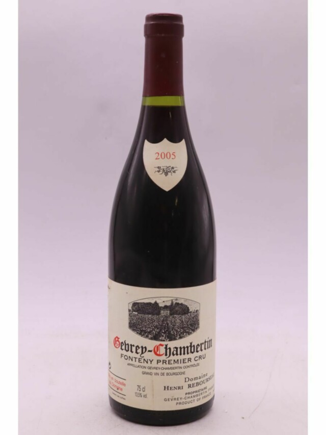 Henri Rebourseau Gevrey Chambertin Fonteny 1er Cru, 2005