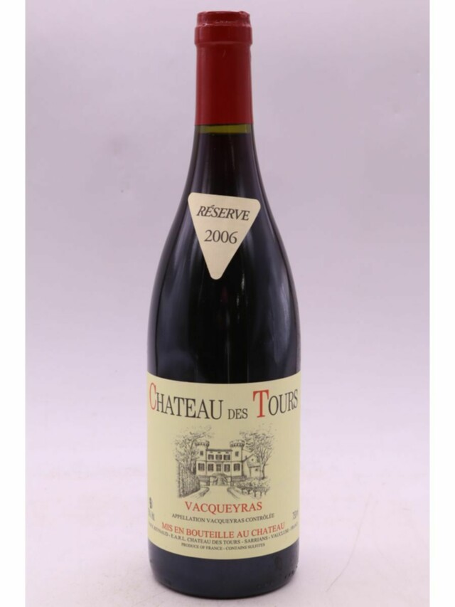Rayas Chateau Des Tours Vacqueyras Rouge, 2006