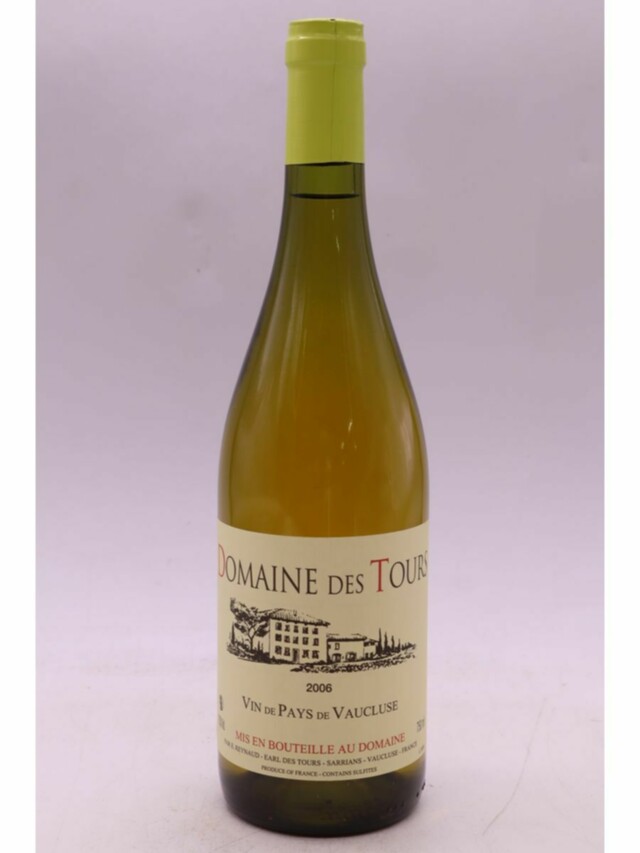 Rayas Domaine Des Tours Vaucluse Blanc, 2006