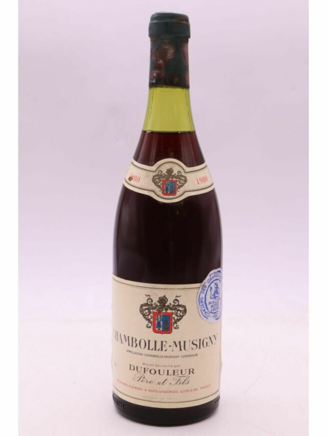 Dufouleur Chambolle Musigny, 1980