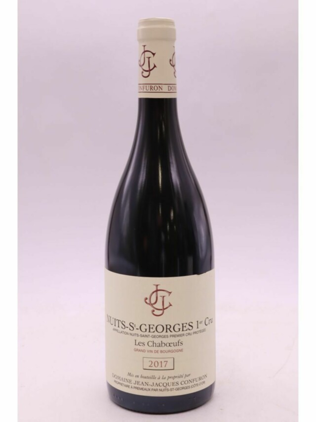 Jean Jacques Confuron Nuits St Georges Les Chaboeufs 1er Cru, 2017