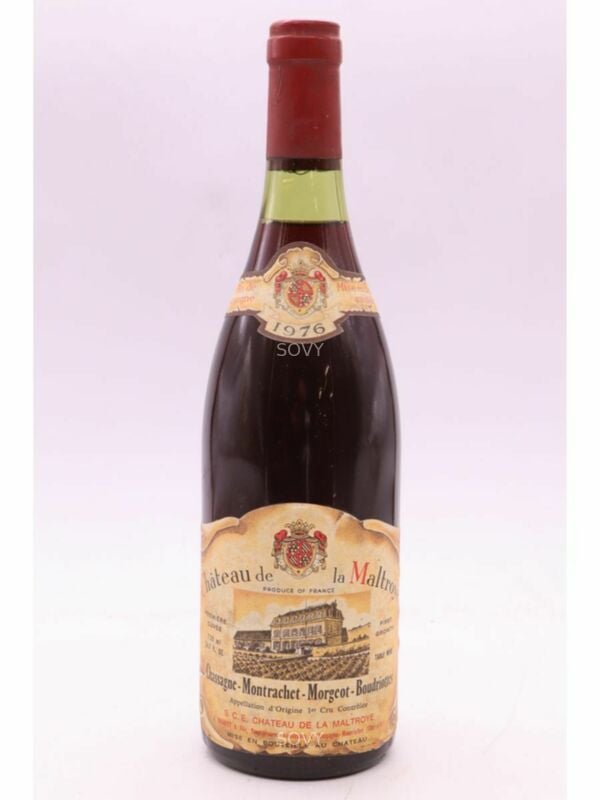 La Maltroye Chassagne Montrachet Morgeot Boudriottes 1er Cru, 1976