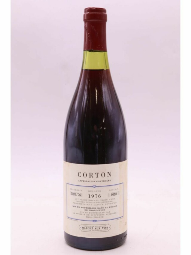 Marches Aux Vins Corton Grand Cru, 1976