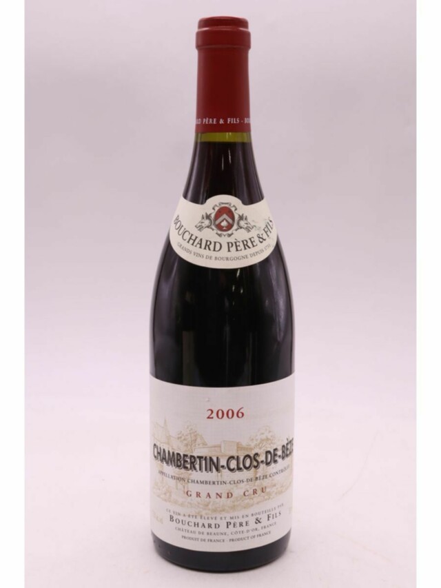 Bouchard P&f Chambertin Clos De Beze Grand Cru, 2006