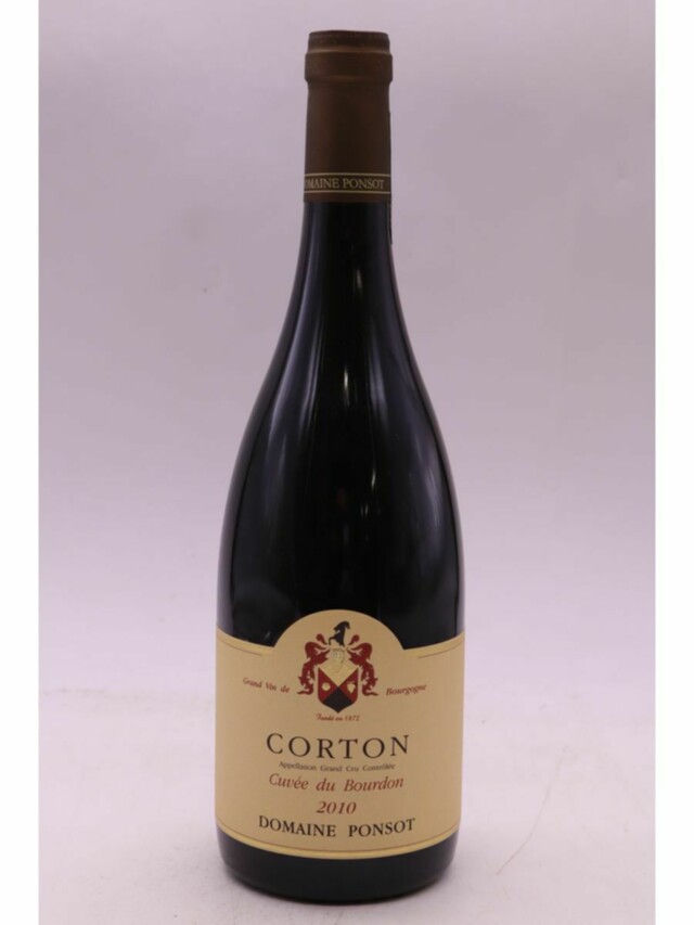 Ponsot Corton Cuvee Du Bourdon Grand Cru, 2010