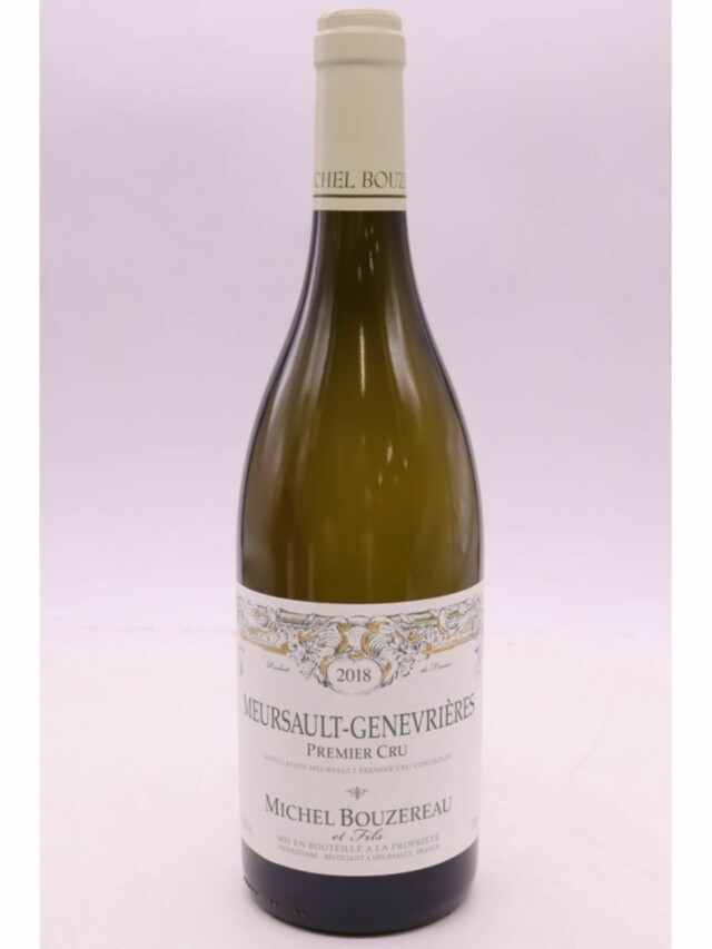 Michel Bouzereau Meursault Genevrieres 1er Cru, 2018
