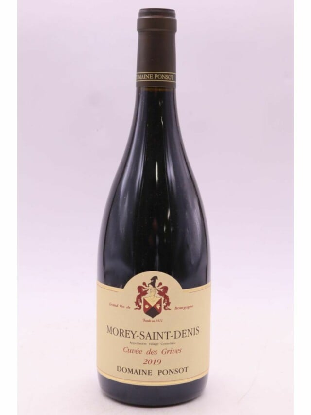 Ponsot Morey St Denis Cuvee Des Grives, 2019
