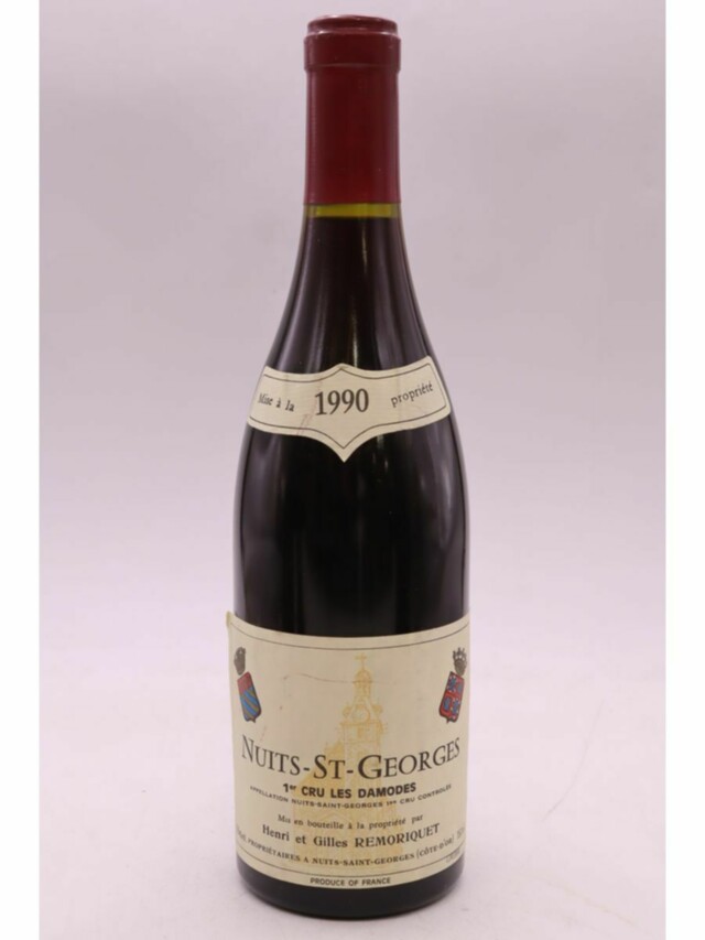 Henri Et Gilles Remoriquet Nuits St Georges Les Damodes 1er Cru, 1990
