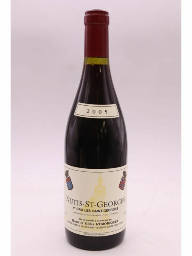 Henri Et Gilles Remoriquet Nuits Saint Georges 1er Cru Les Saint Georges, 2005
