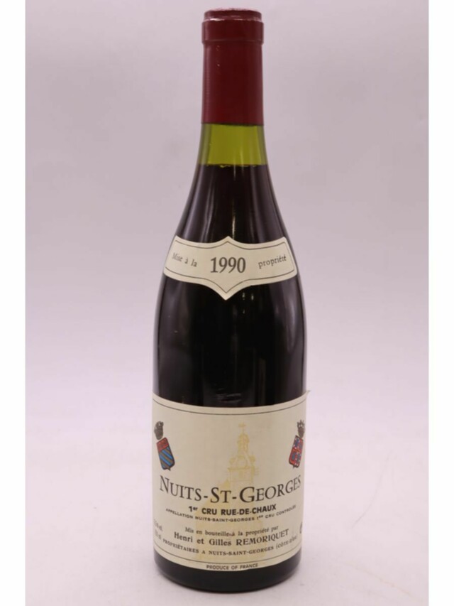 Henri Et Gilles Remoriquet Nuits St Georges Rue De Chaux, 1990