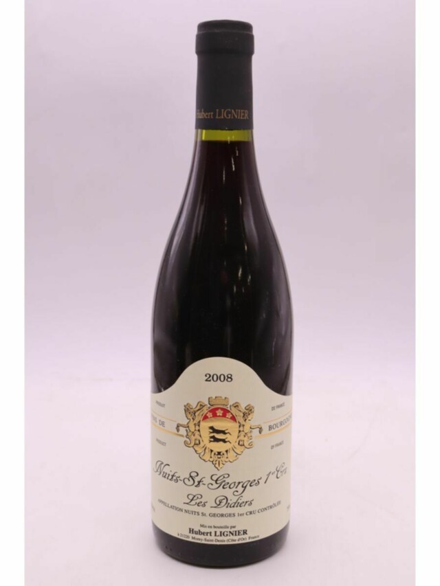 Hubert Lignier Nuits St Georges Les Didiers 1er Cru, 2008