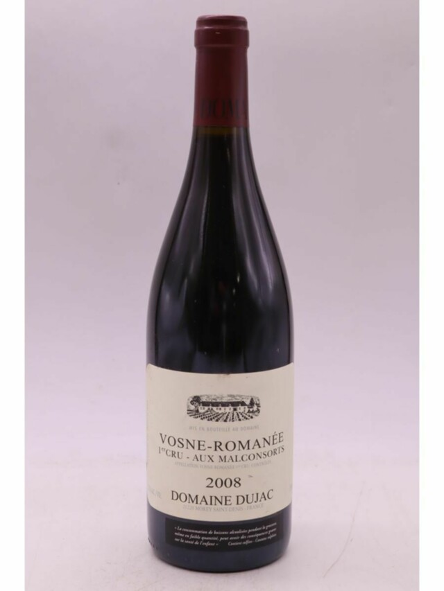 Dujac Vosne Romanee Aux Malconsorts 1er Cru, 2008