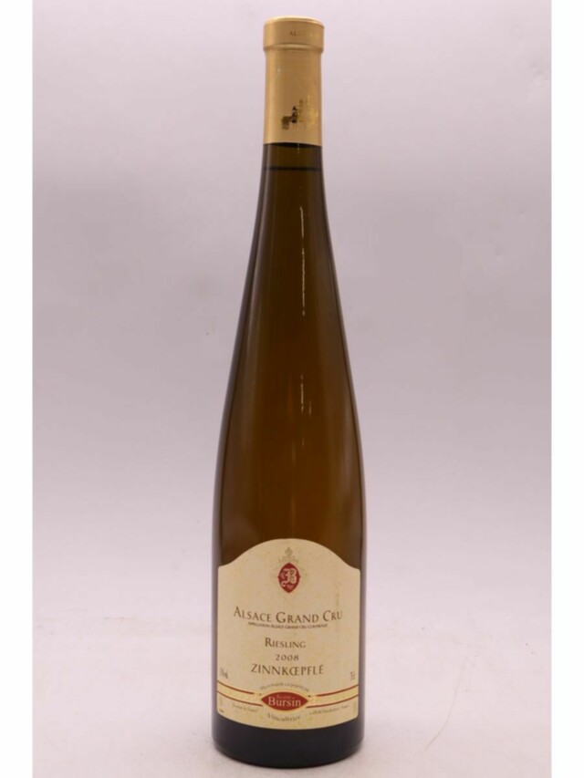 Agathe Bursin Alsace Grand Cru Riesling Zinnkoepfle, 2008