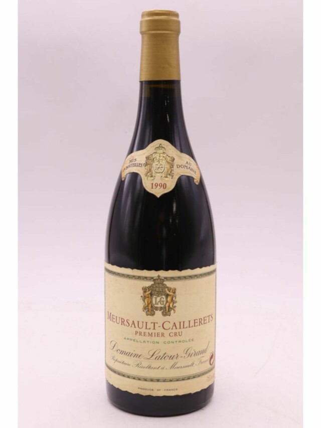 Latour Giraud Meursault Rouge Caillerets, 1990