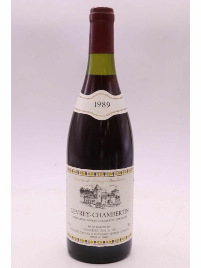Vaucher Gevrey Chambertin, 1989