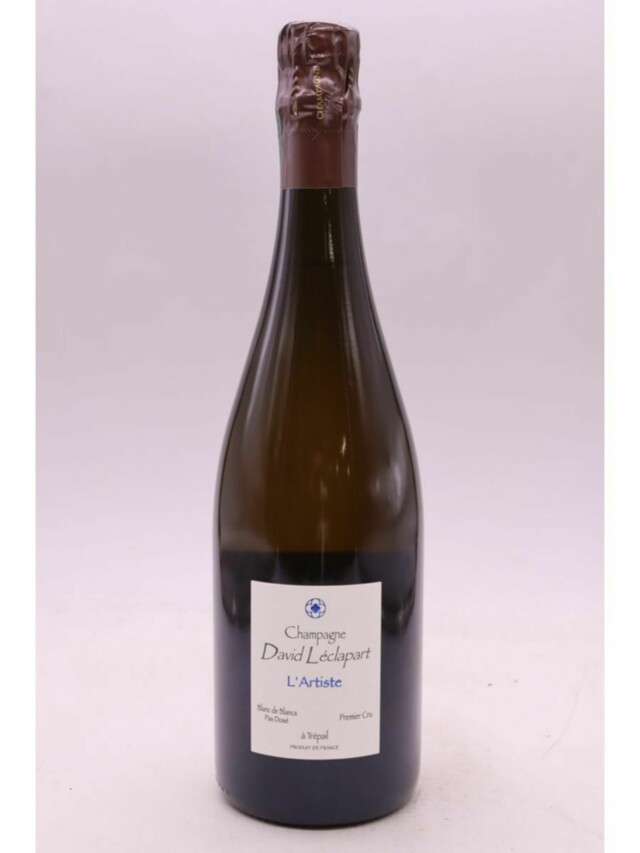 David Leclapart Blanc De Blancs 1er Cru L'artiste Pas Dose