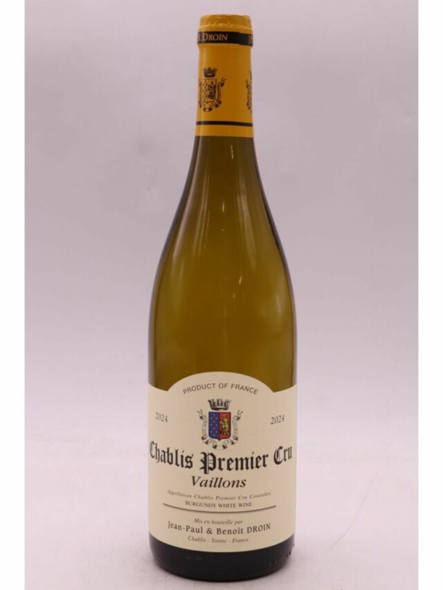 Jean Paul Droin Chablis Vaillons 1er Cru, 2024