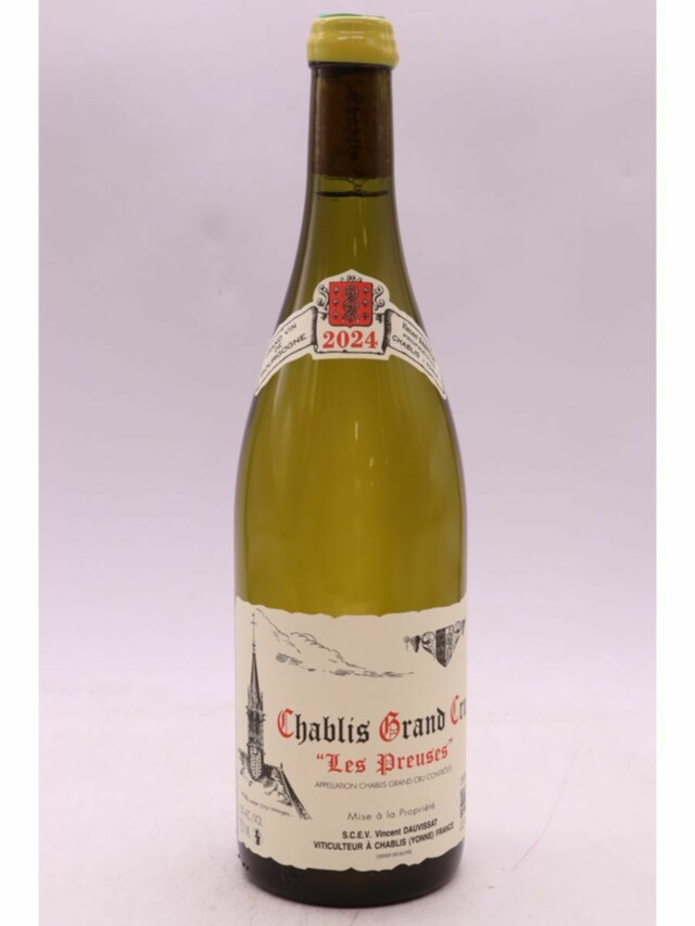 Vincent Dauvissat Chablis Les Preuses Grand Cru, 2024