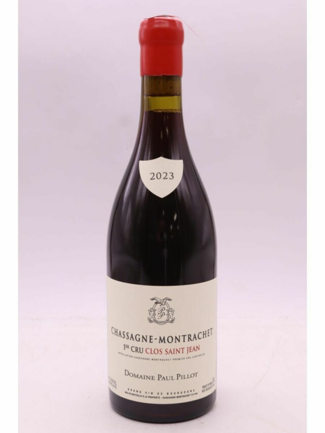 Paul Pillot Chassagne Montrachet Clos Saint Jean Rouge 1er Cru, 2023