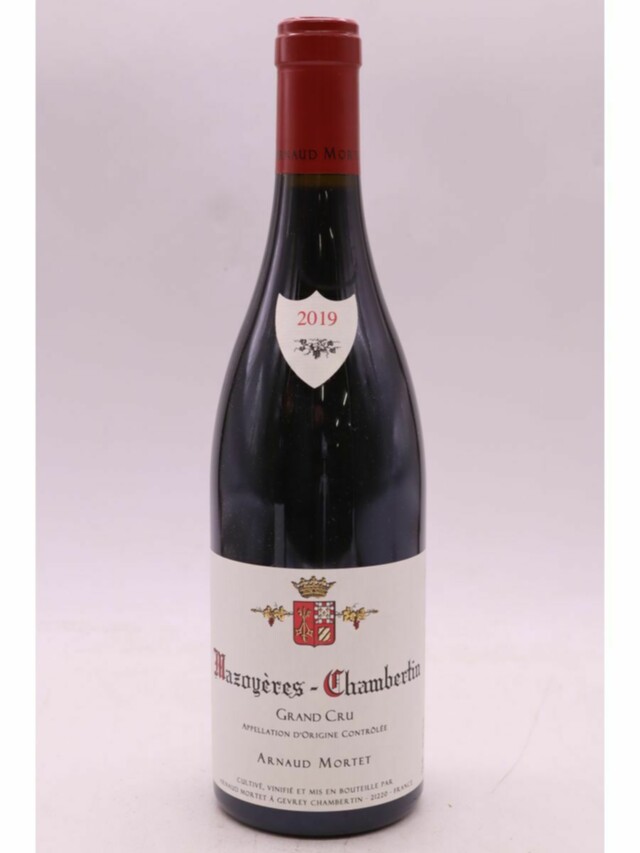 Arnaud Mortet Mazoyeres Chambertin Grand Cru, 2019