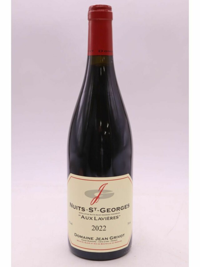 Jean Grivot Nuits Saint Georges Aux Lavieres, 2022