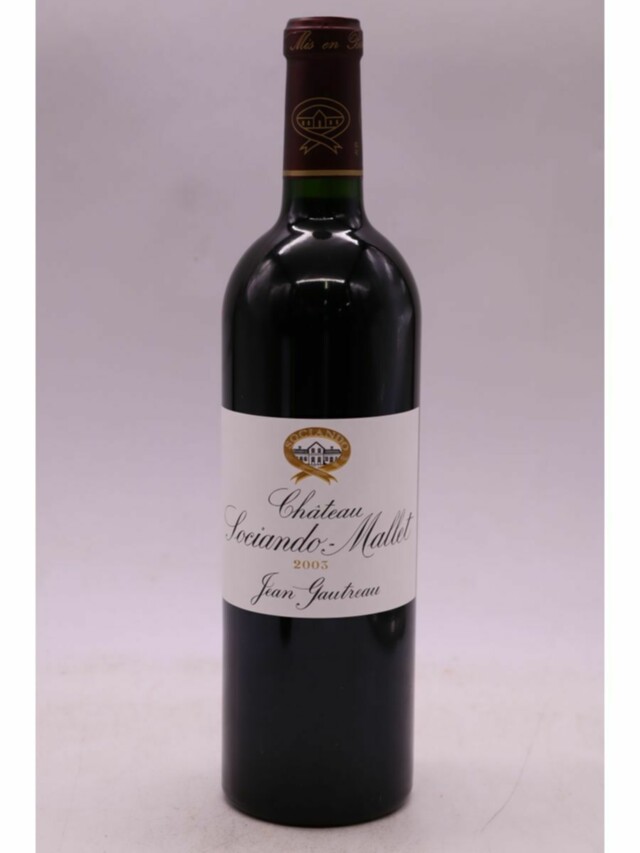 Chateau Sociando Mallet, 2003