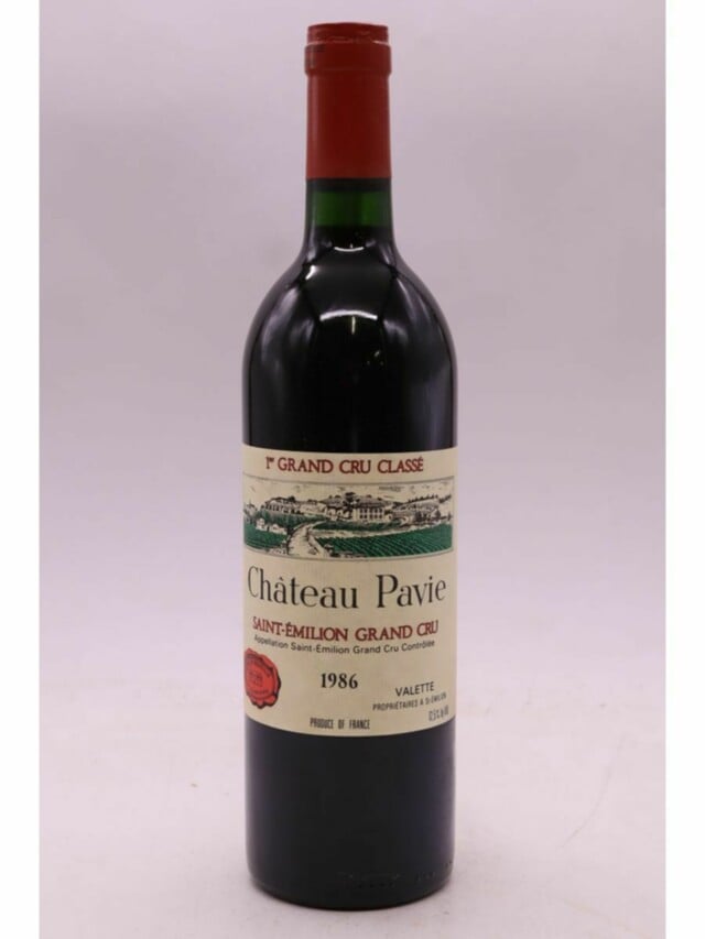 Chateau Pavie, 1986