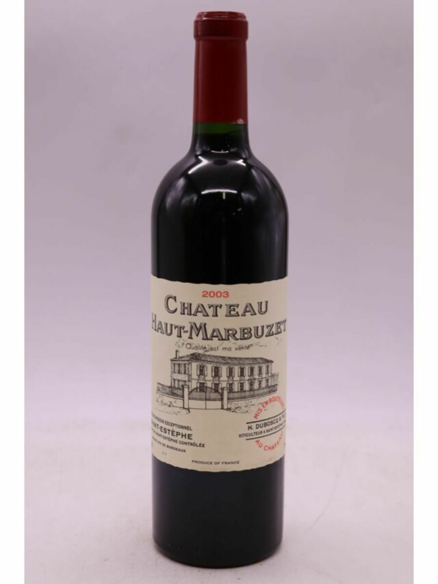 Chateau Haut Marbuzet, 2003