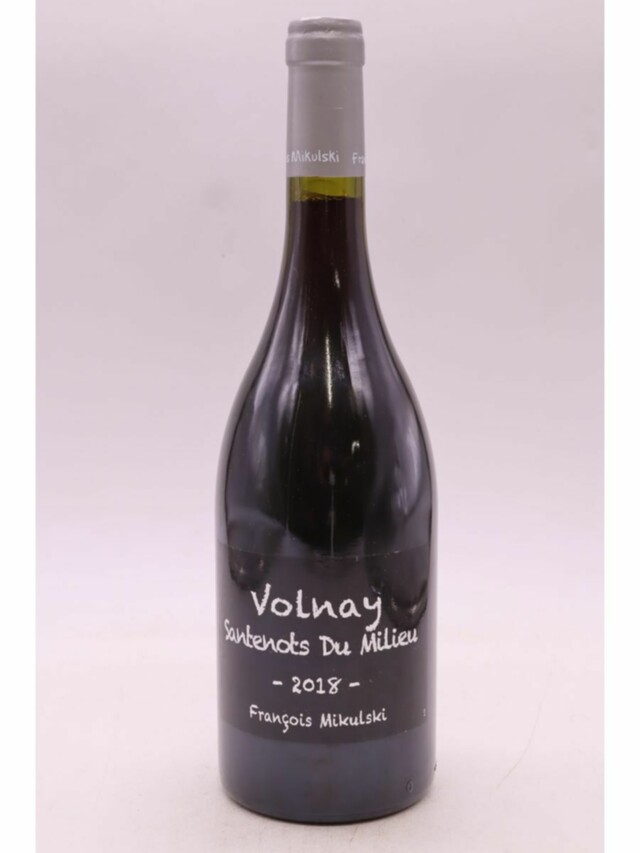 François Mikulski Volnay 1er Cru Santenots Du Milieu, 2018
