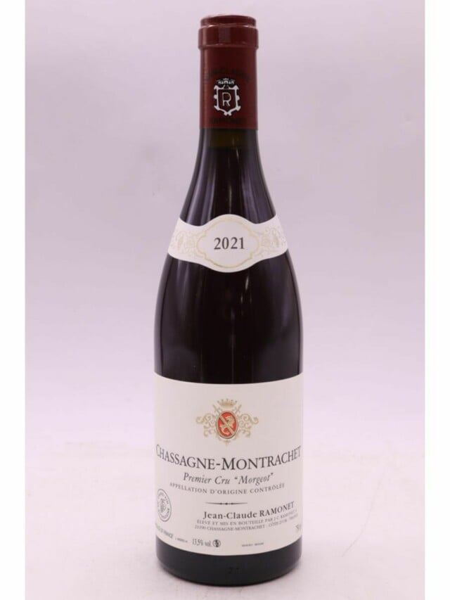 Jean Claude Ramonet Chassagne Montrachet Morgeot Rouge 1er Cru, 2021