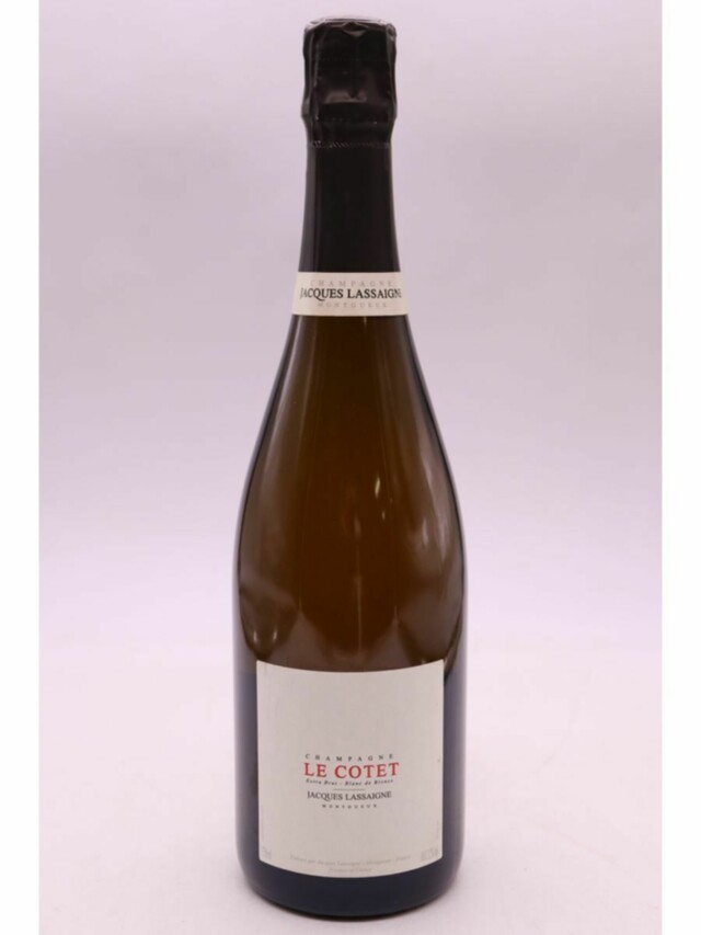 Jacques Lassaigne Le Cotet Blanc De Blancs