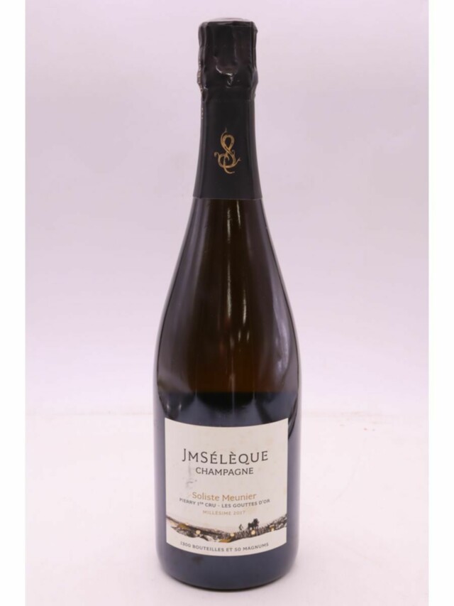 Seleque Soliste Meunier Pierry 1er Cru Les Gouttes D'or, 2017