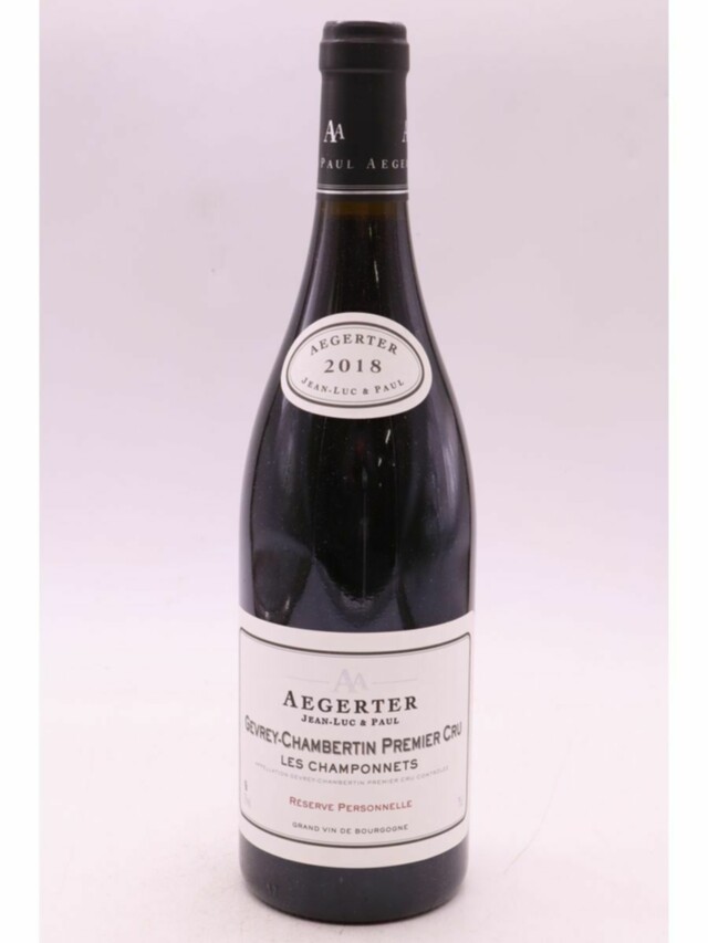 Aegerter Gevrey Chambertin 1er Cru Les Champonnets, 2018