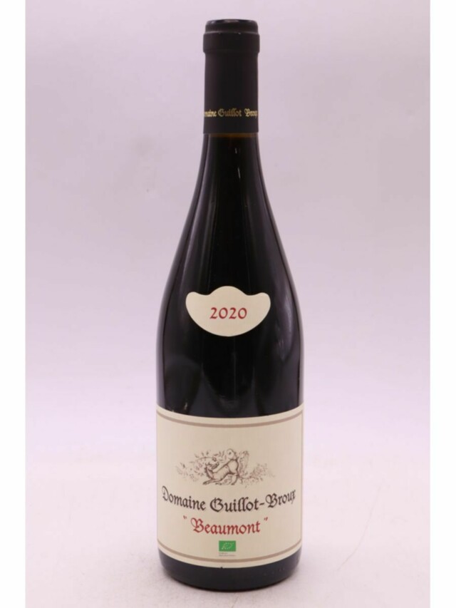 Guillot Broux Macon Cruzille Beaumont, 2020