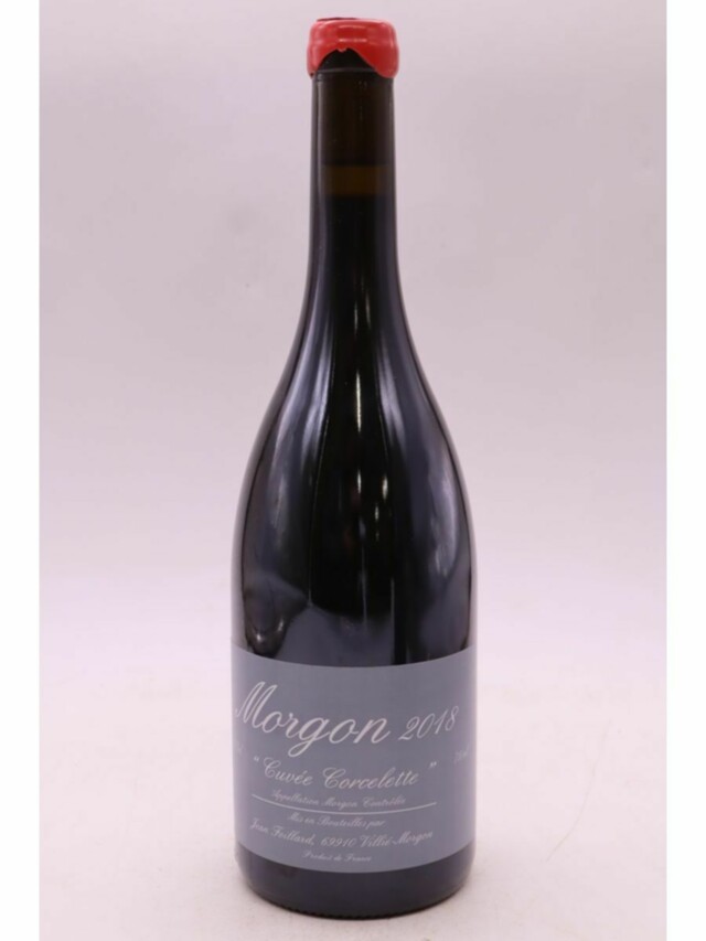 Jean Foillard Morgon Corcelette, 2018