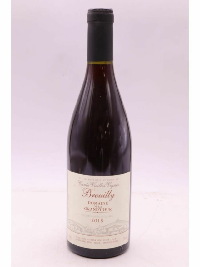 Grand Cour Brouilly Vieilles Vignes, 2018