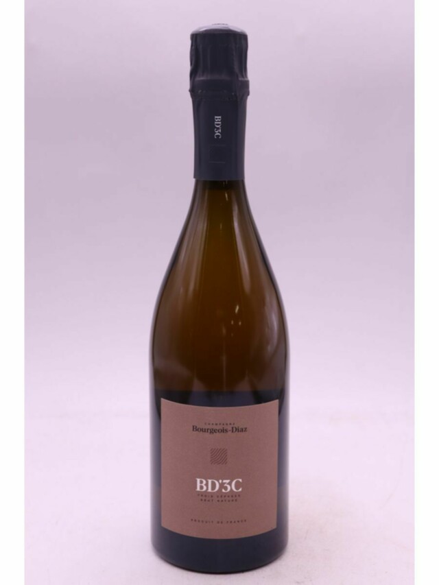Bourgeois Diaz Bd 3cc Trois Cepages Collection Brut Nature