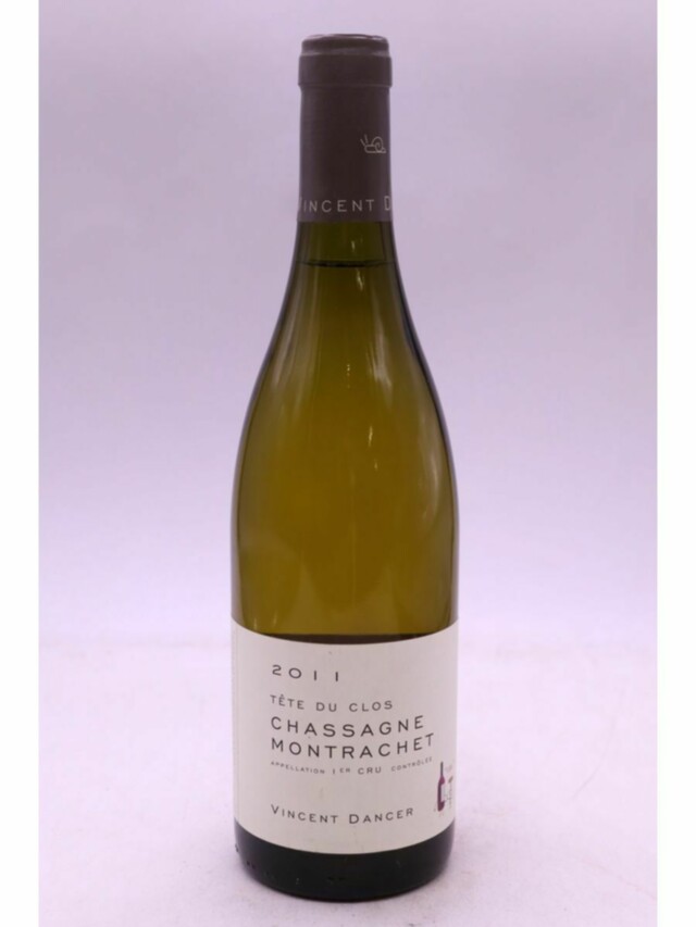 Vincent Dancer Chassagne Montrachet Blanc Tete De Clos 1er Cru, 2011