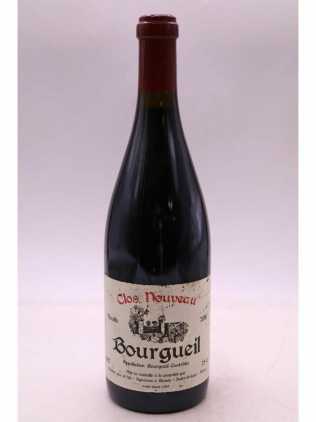 Bel Air Bourgueil Clos Nouveau, 2016
