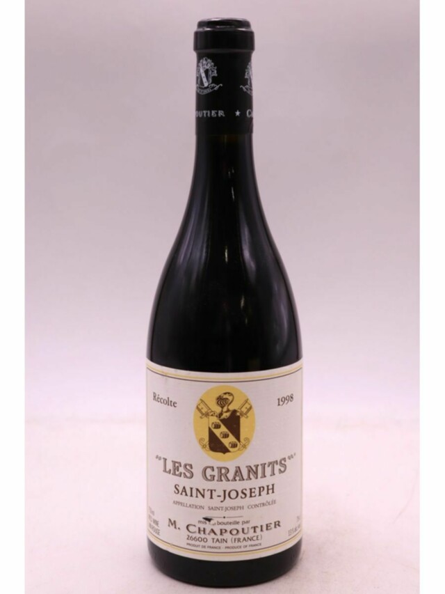 M.chapoutier Saint-joseph Les Granits, 1998